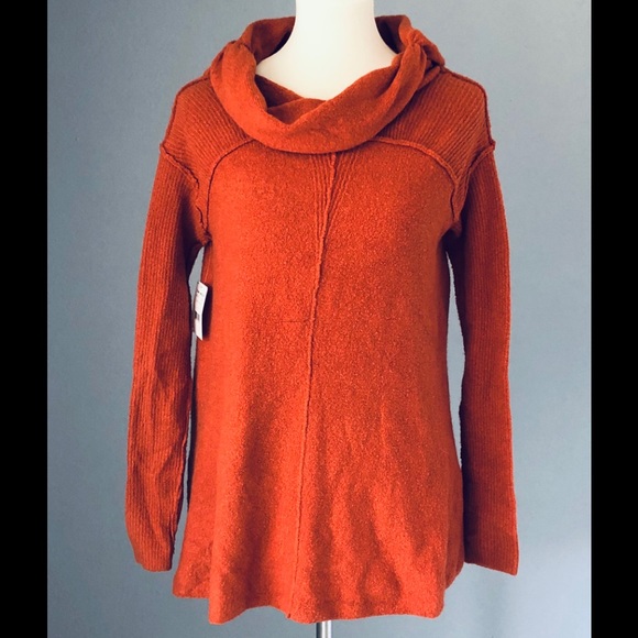 Free People Terracotta Sweater Pullover - Picture 2 of 8